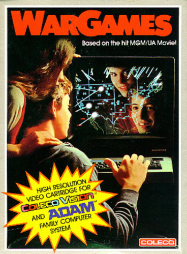 War Games box art for Colecovision